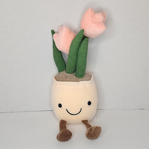 SMILEY 🌷 Tulips in Adorable Planter - Your Choice of One Color - Picture 4 of 7